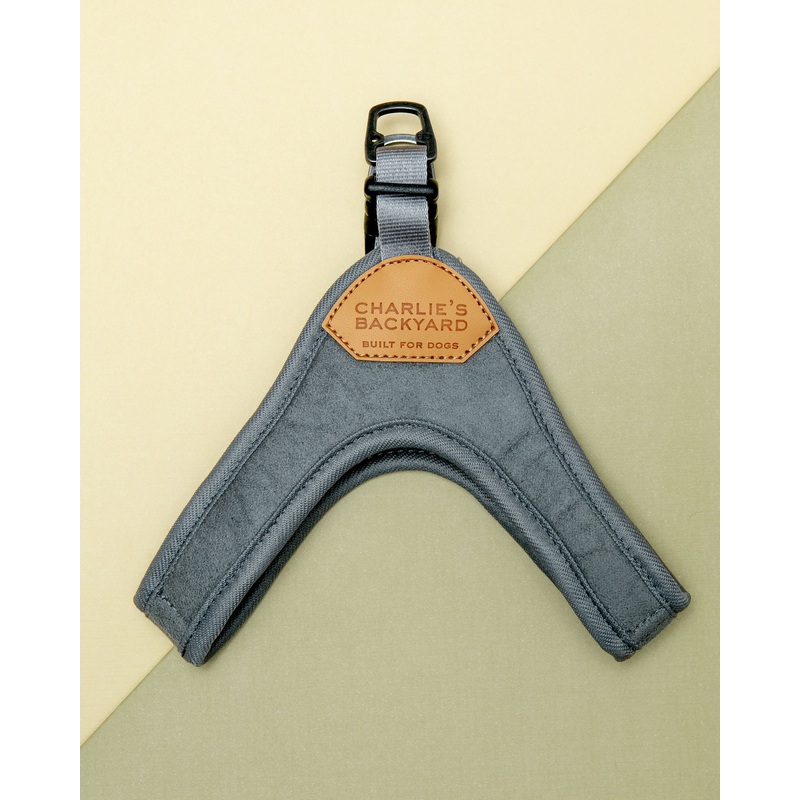Buckle Up Easy Dog Harness in Gray
