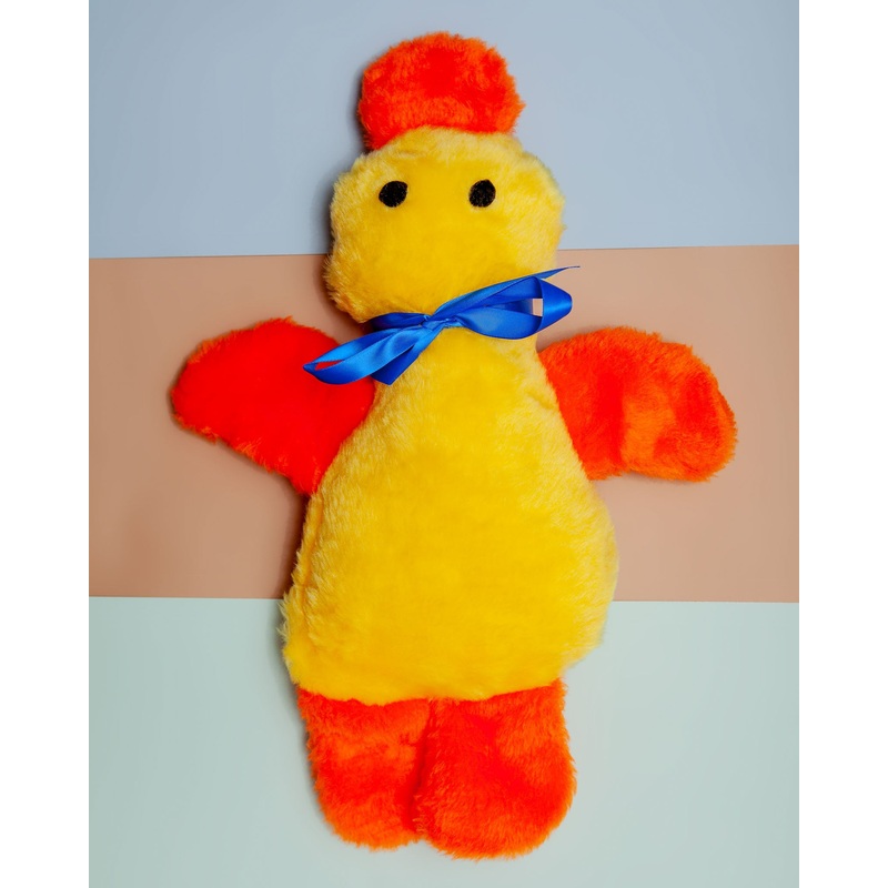 Darling Duck Plush Dog Toy (Made in the USA)