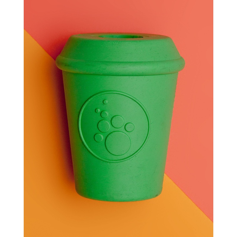 Durable Coffee Cup Toy in Green << FINAL SALE >>