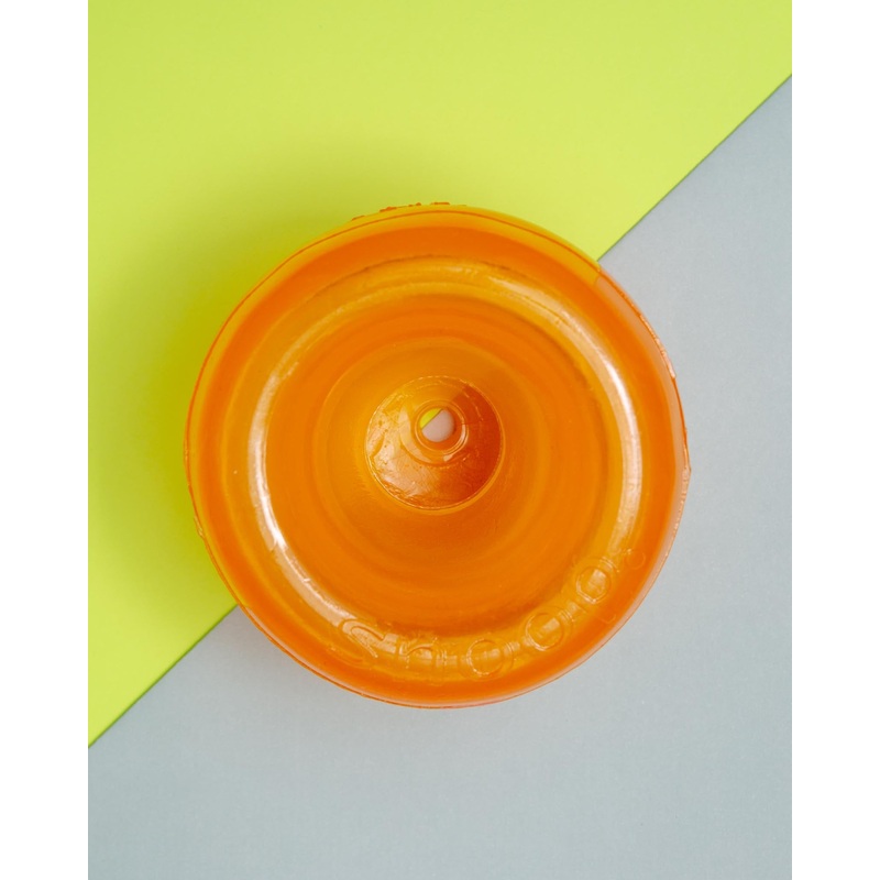 Orbee-Tuff Snoop Interactive 5 Dog Toy in Orange (Made in the USA)