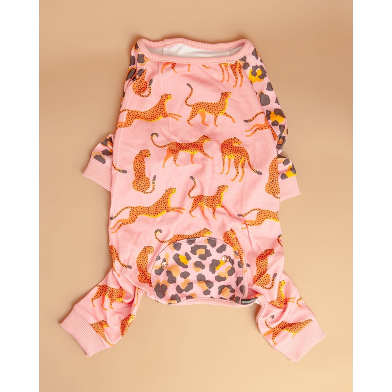 Leopard & Cheetah Print French Bulldog Pajamas (FINAL SALE)