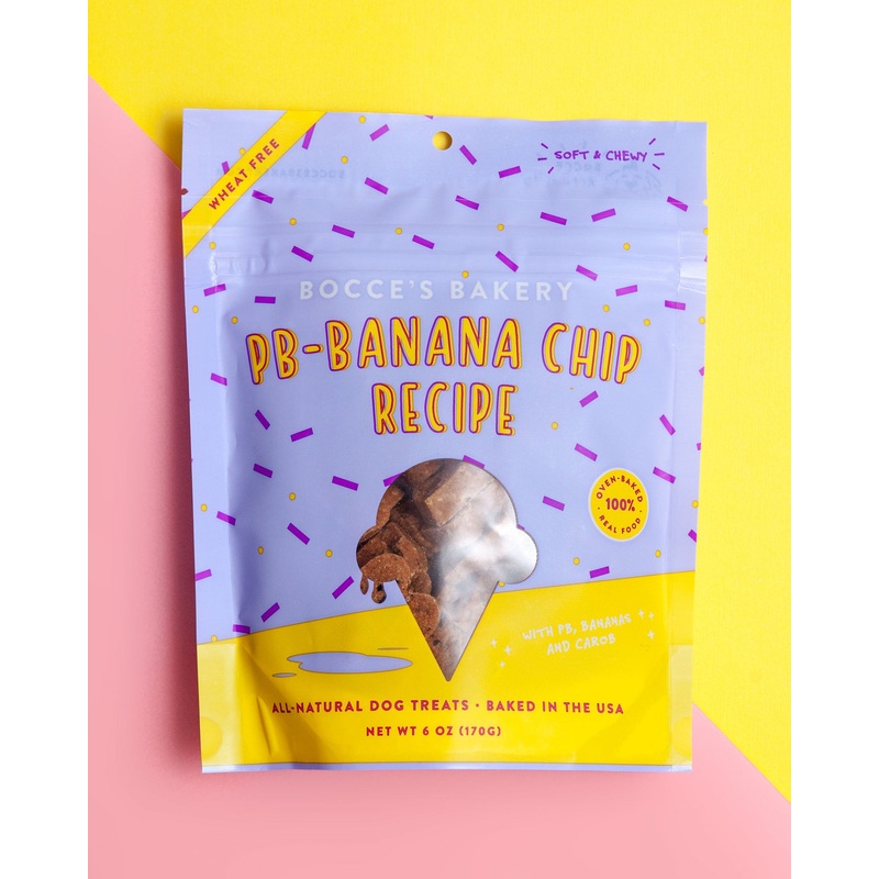 PB & Banana Chip Soft & Chewy Dog Treats