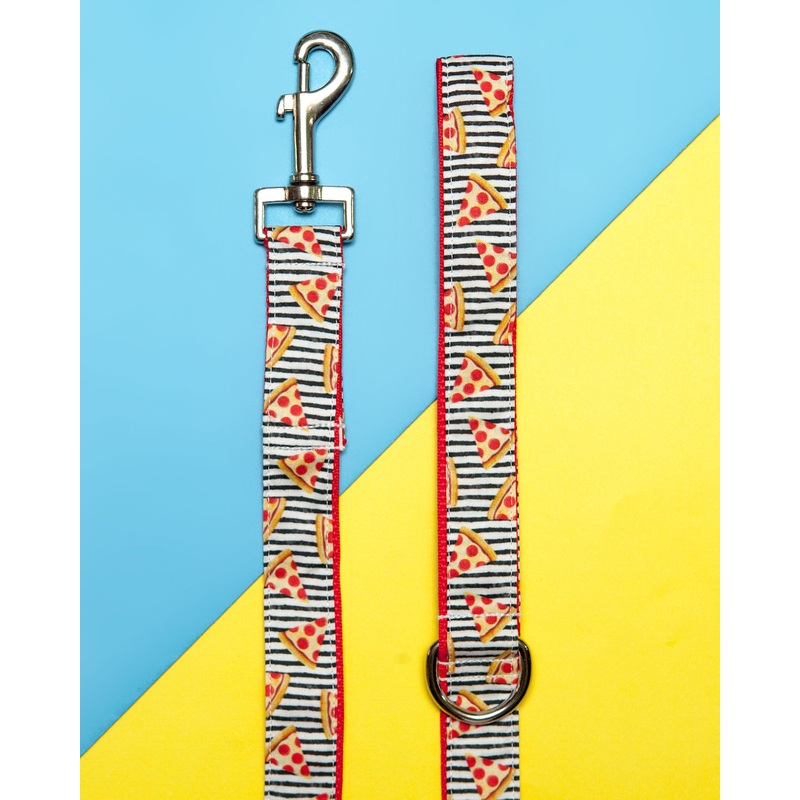 Pizza Print Print Dog Leash