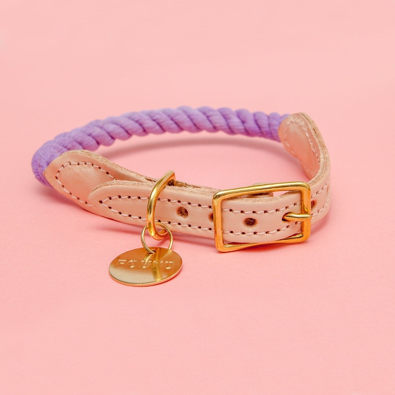 Rope Collar in Wisteria( FINAL SALE)