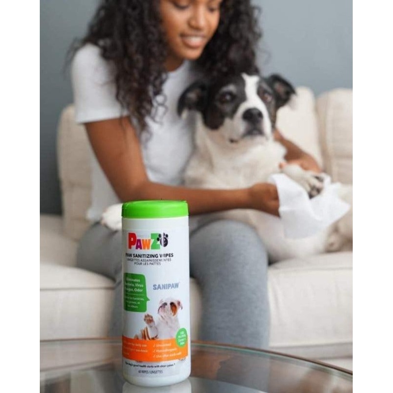 Sanipaw Daily Dog Paw Wipes