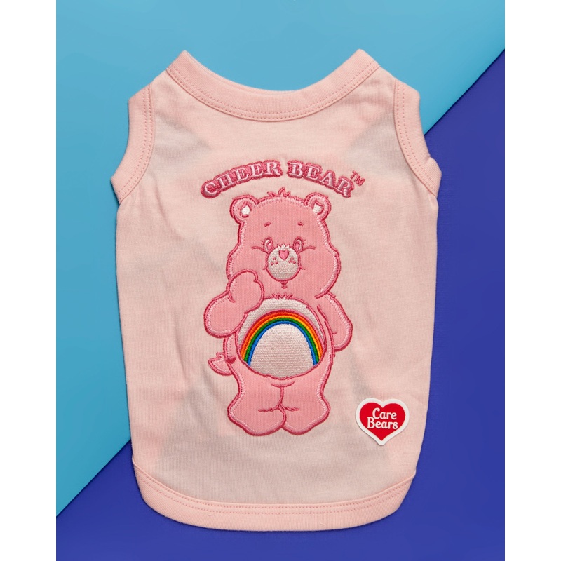 Care Bear Sleeveless Tank Top – Cheer Bear in Pink (FINAL SALE)