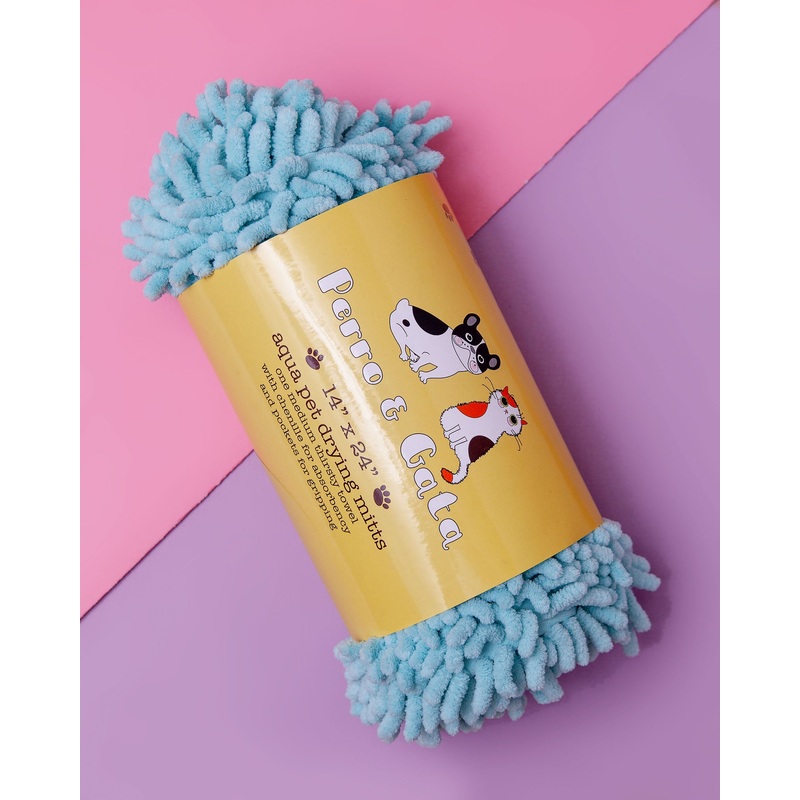 Chenille Shag Pet Drying Mitt << CLEARANCE >>