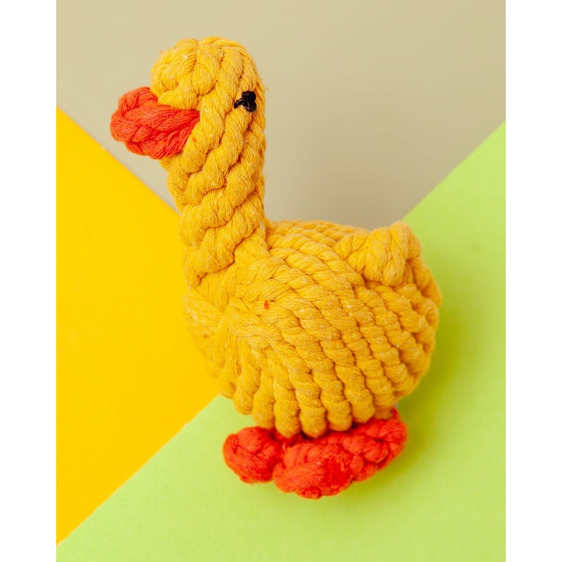 Daisy the Duck Rope Dog Toy|Small|Large
