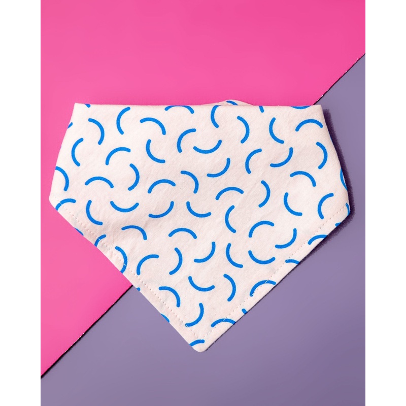 Dog Bandana in Soft Pink Pop Print (Made in the USA) << CLEARANCE >>