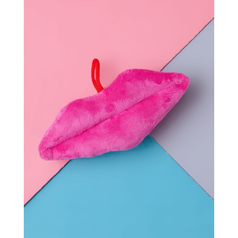 Hot Lips Plush Dog Toy (Small) (FINAL SALE)