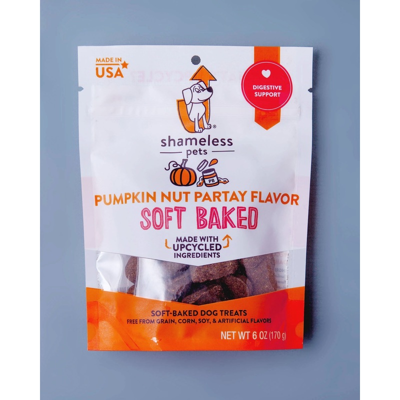 Pumpkin Nut Par-tay Soft Baked Upcycled Dog Treats << FINAL SALE >>