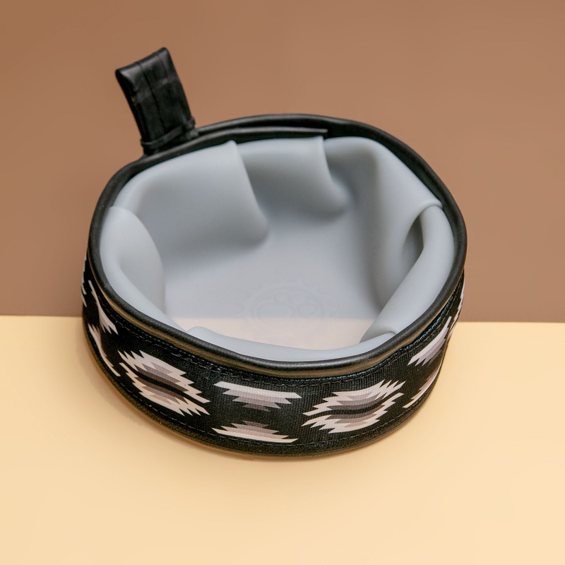 Trail Buddy Roll-Up Collapsable Dog Water Bowl (Made in the USA)