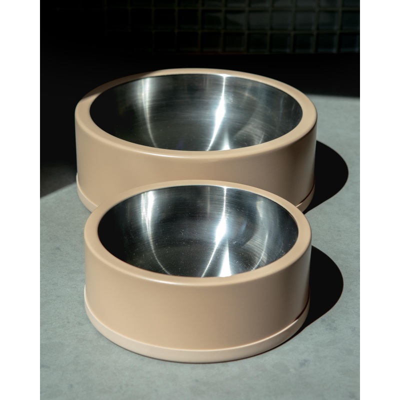 Wild One Dog Bowl in Tan|Small|Standard