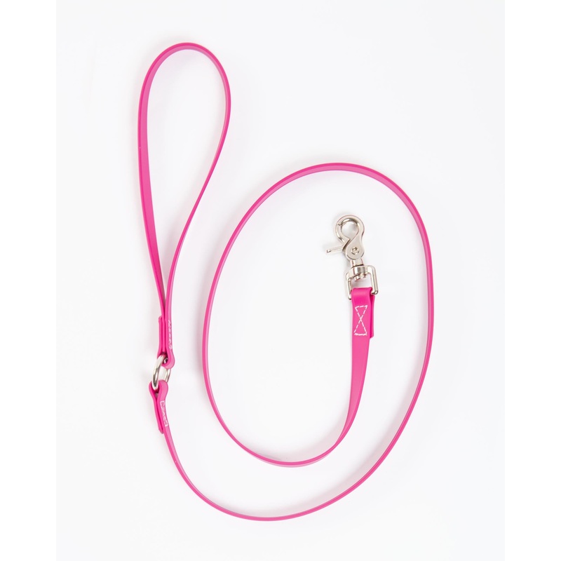 A Walk in the Park Dog Leash in Magenta Pink (Made in the USA)