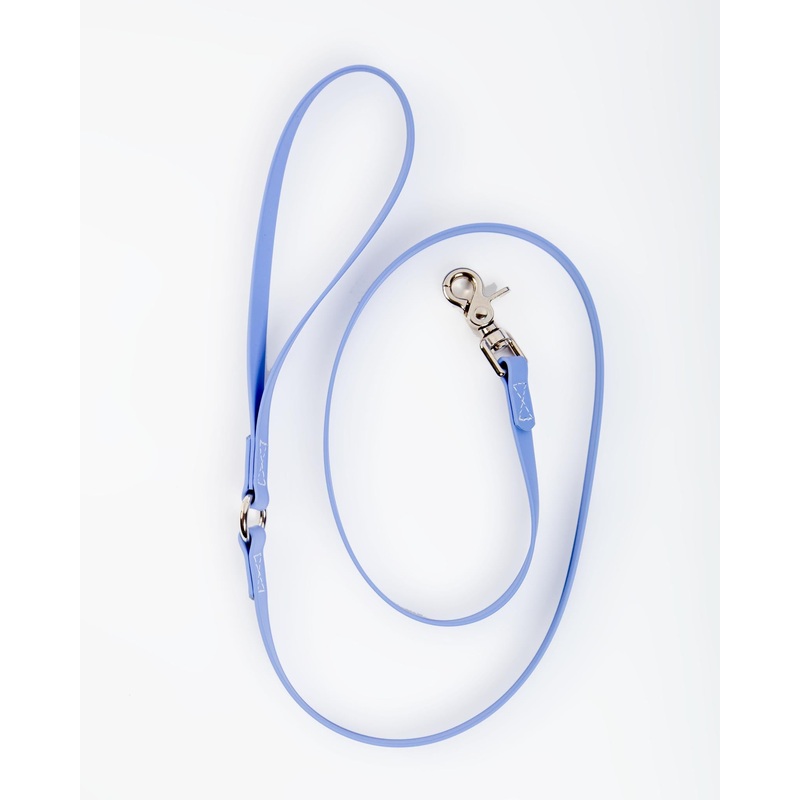 A Walk in the Park Dog Leash in Periwinkle Blue (Made in the USA)