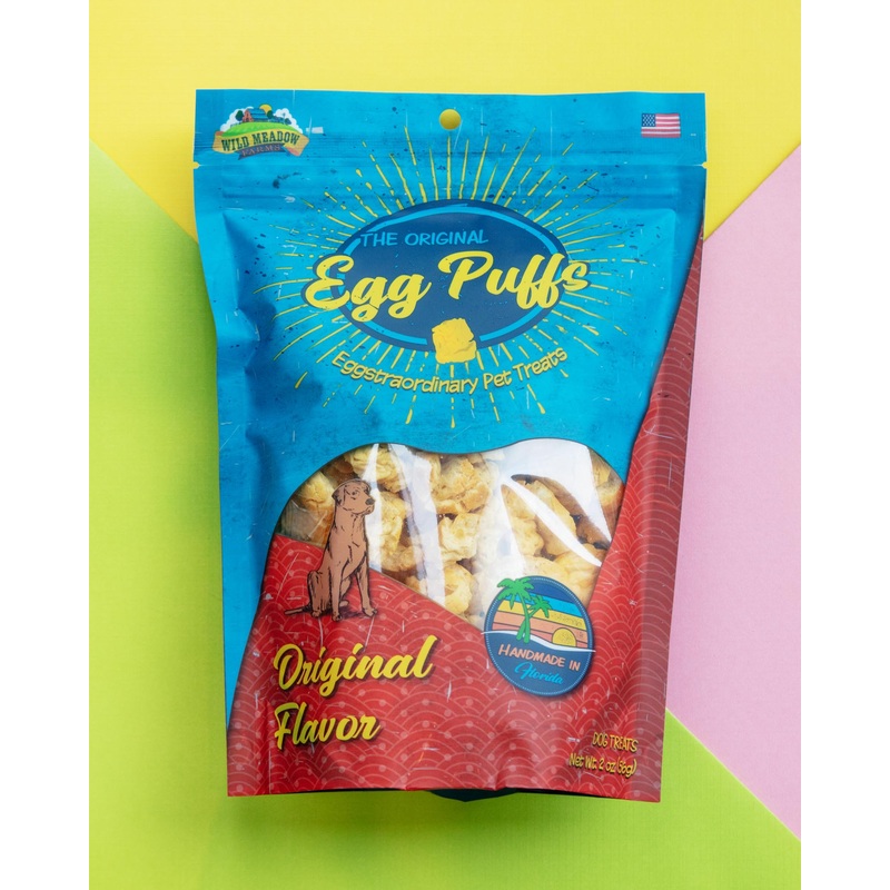Egg Puffs Dog Treat (Original Flavor) (Made in the USA)