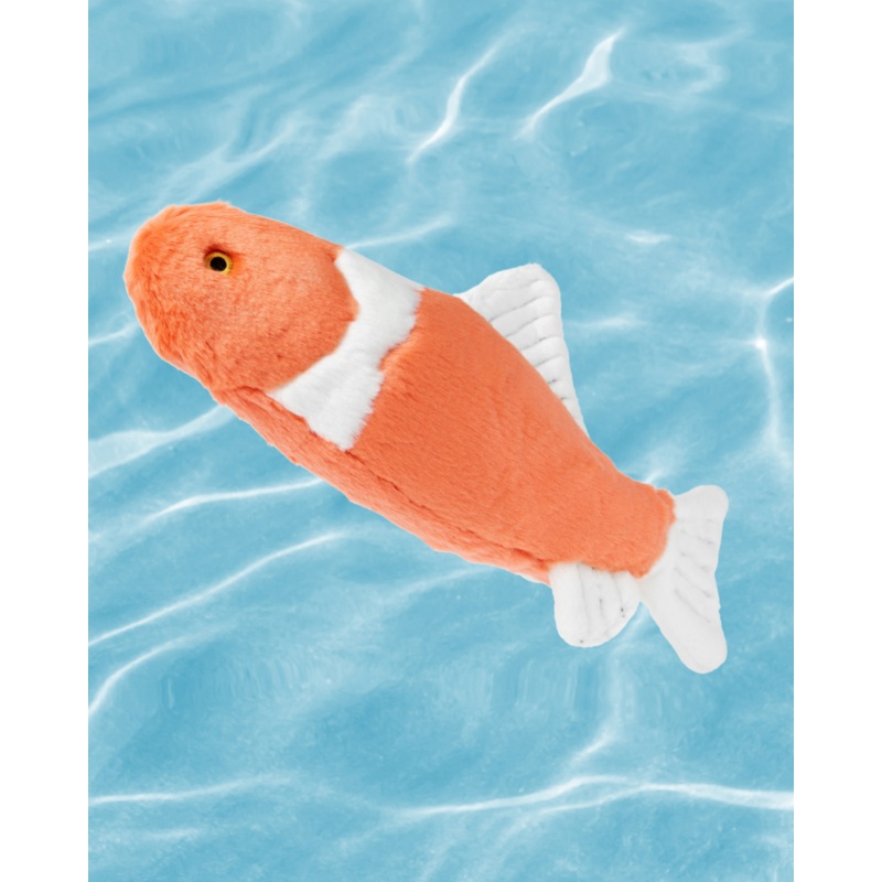 Finn Koi Fish Plush Squeakerless Dog Toy