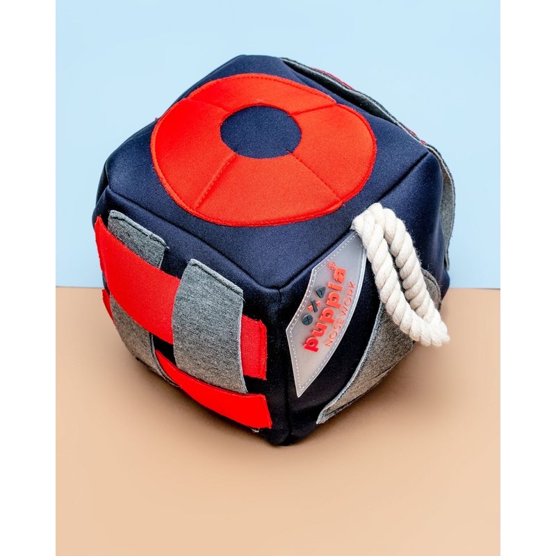 Roller Interactive Nosework Dog Toy in Navy