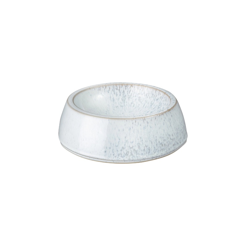 Ceramic Pet Bowl in Kiln White (Made in England)