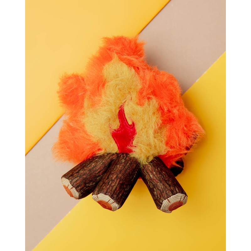 Cozy Campfire Squeaker Dog Toy << FINAL SALE >>