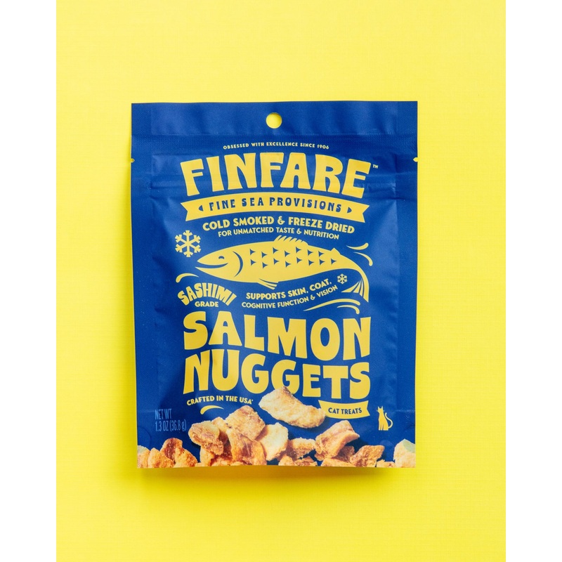 Freeze-Dried Salmon Nuggets for Cats