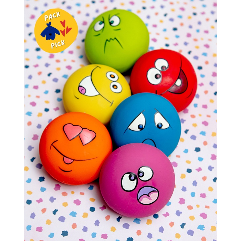 Squeaky Latex Funny Ball Dog Toys
