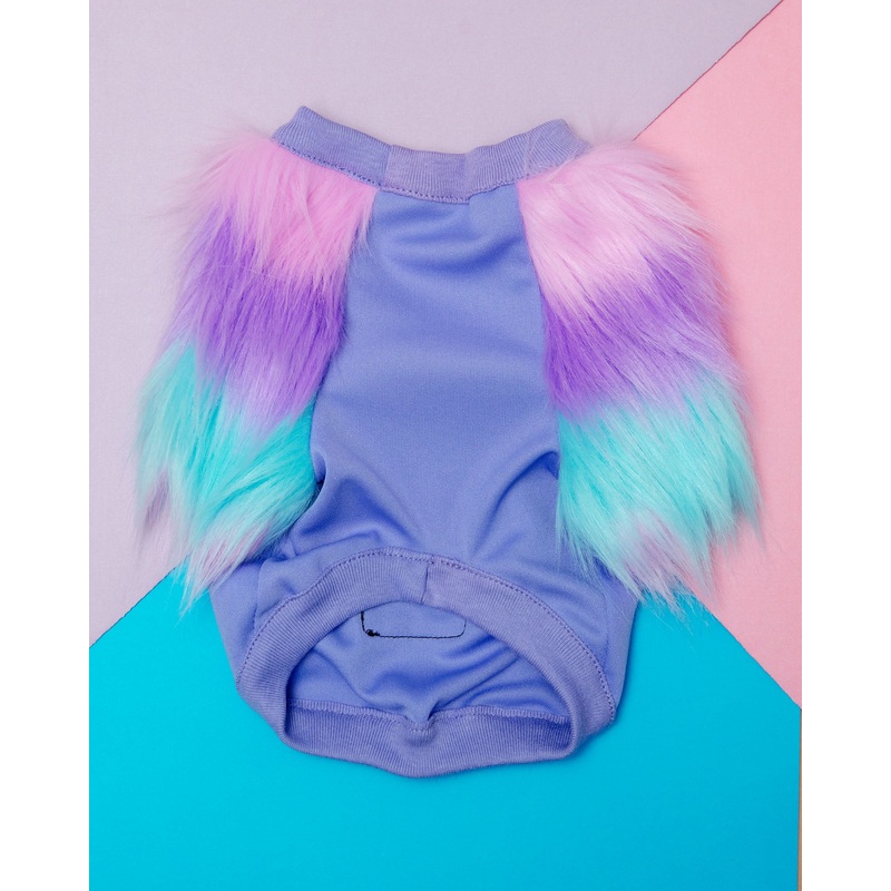 Bubblegum Faux-Fur Pullover Top << CLEARANCE >>