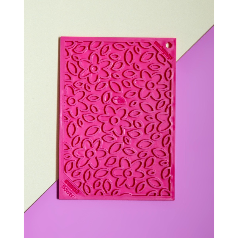 Flower Power Dog Lick Mat (Made in the USA)