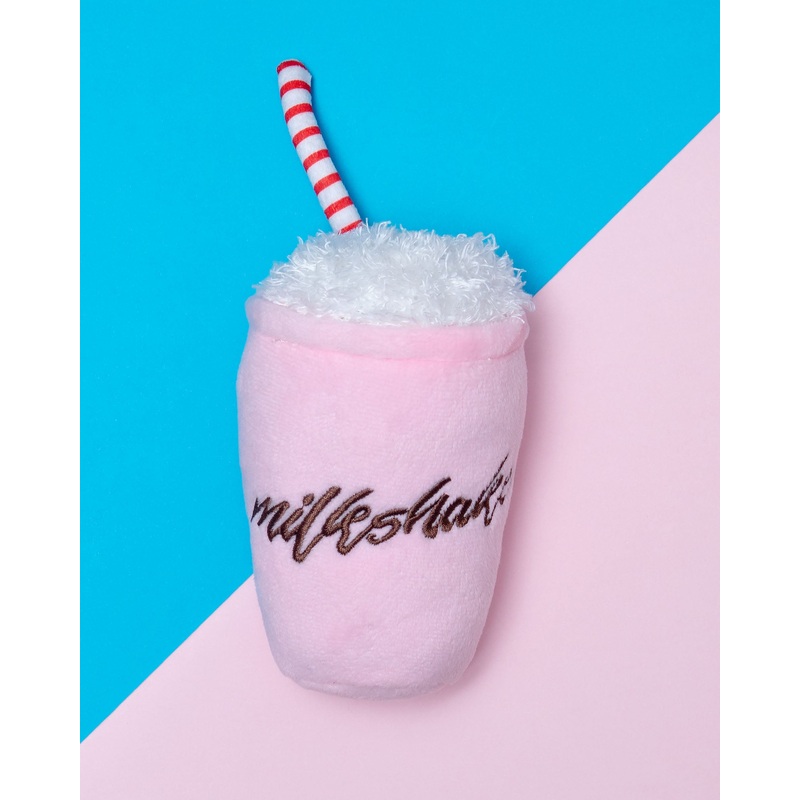 Milkshake Plush Squeaky Dog Toy