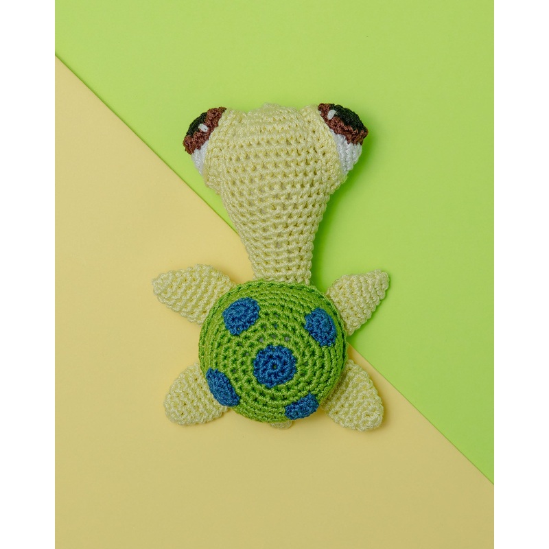 Sea Turtle Organic Knit Dog Toy