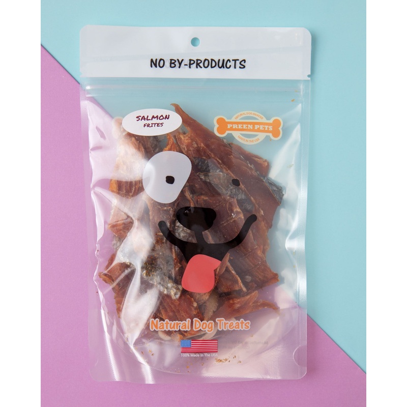 Wild Alaskan Salmon Frites Dog Treats (Made in the USA)