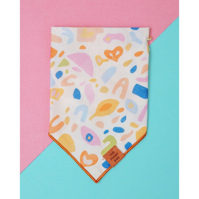 Alja Horvat Terrazzo Dog Bandana (Made in the USA)