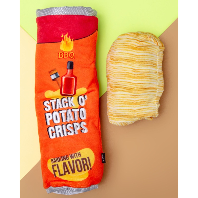 Stack O’Crisps Crinkle + Squeak Dog Toy (FINAL SALE)