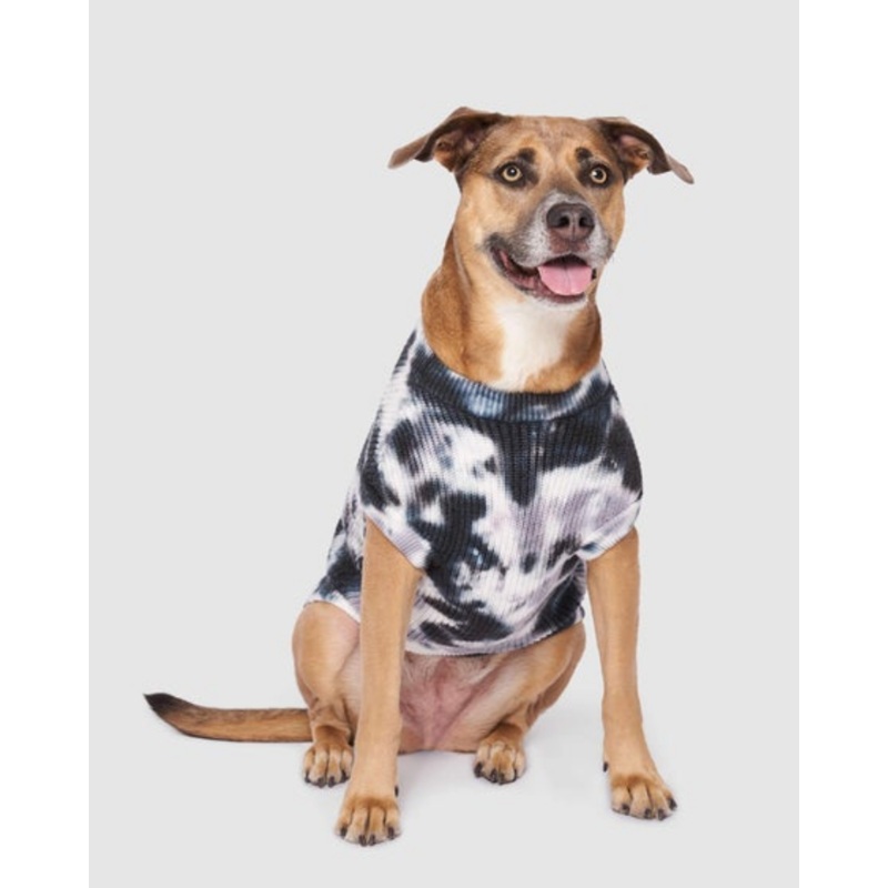 Wild Side Tie-Dye Dog Sweater << FINAL SALE >>