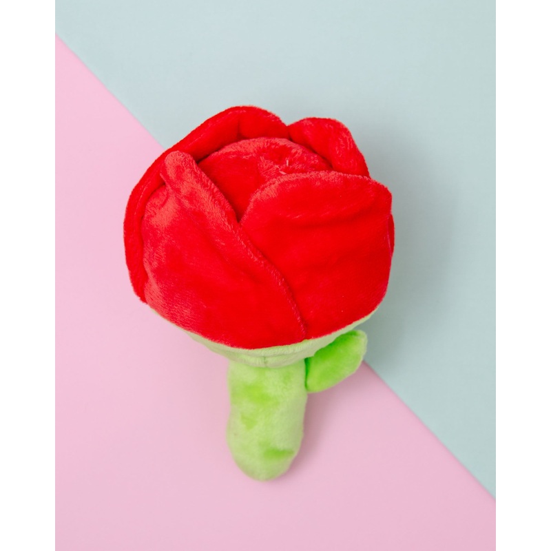 Woof Love Rose Squeaker Dog Toy