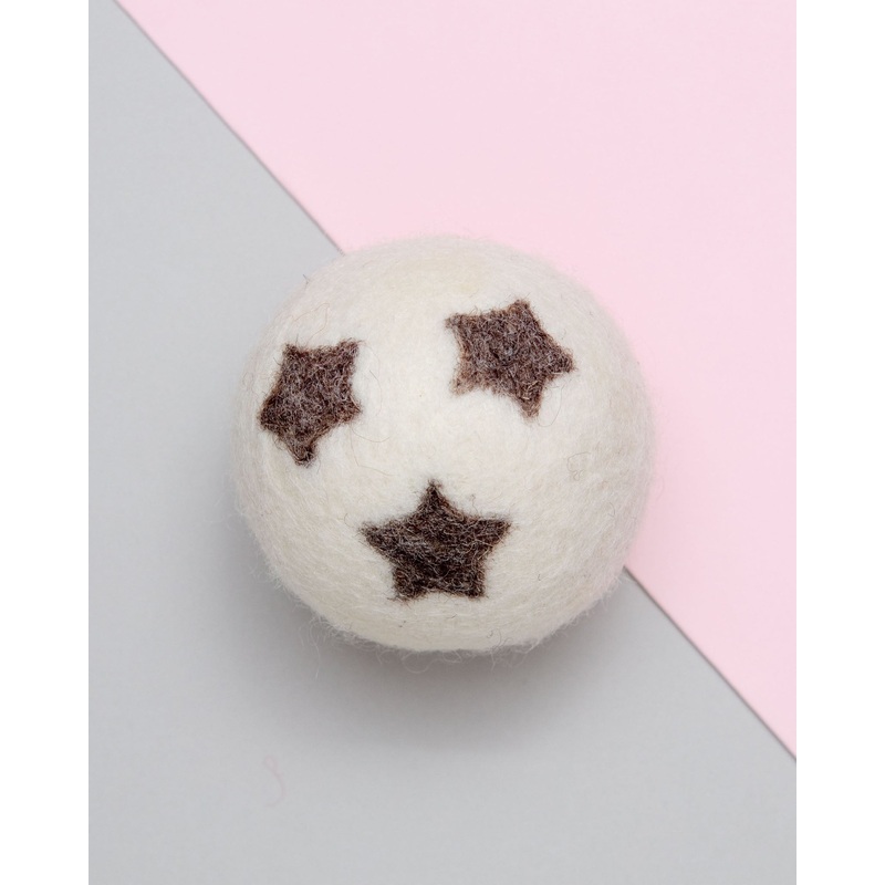 Wool Ball Toy with Stars