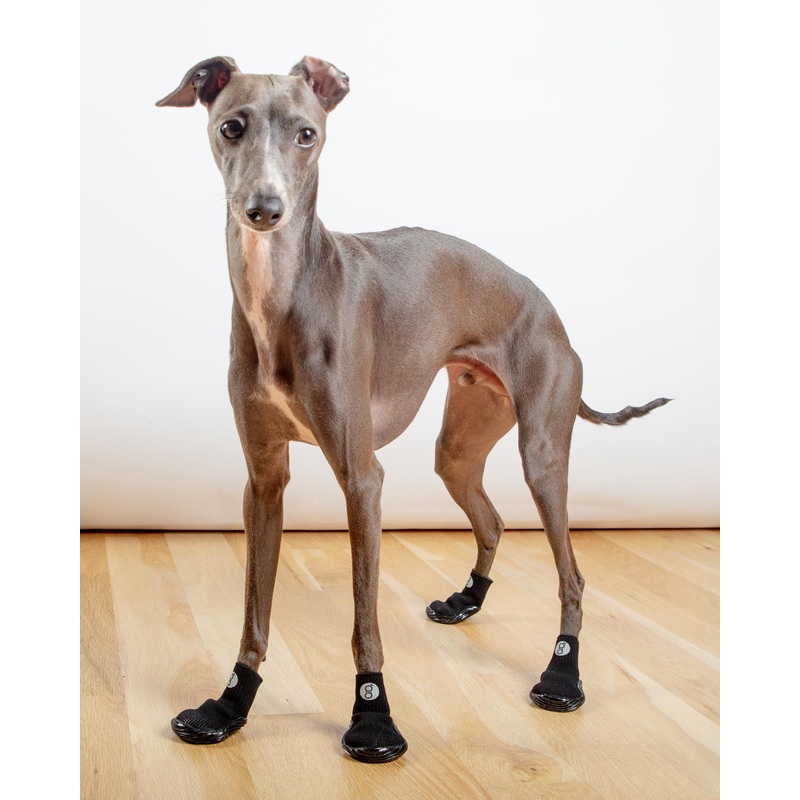 All Season & All Terrain Stretch and Go Dog Boots in Black (CLEARANCE)