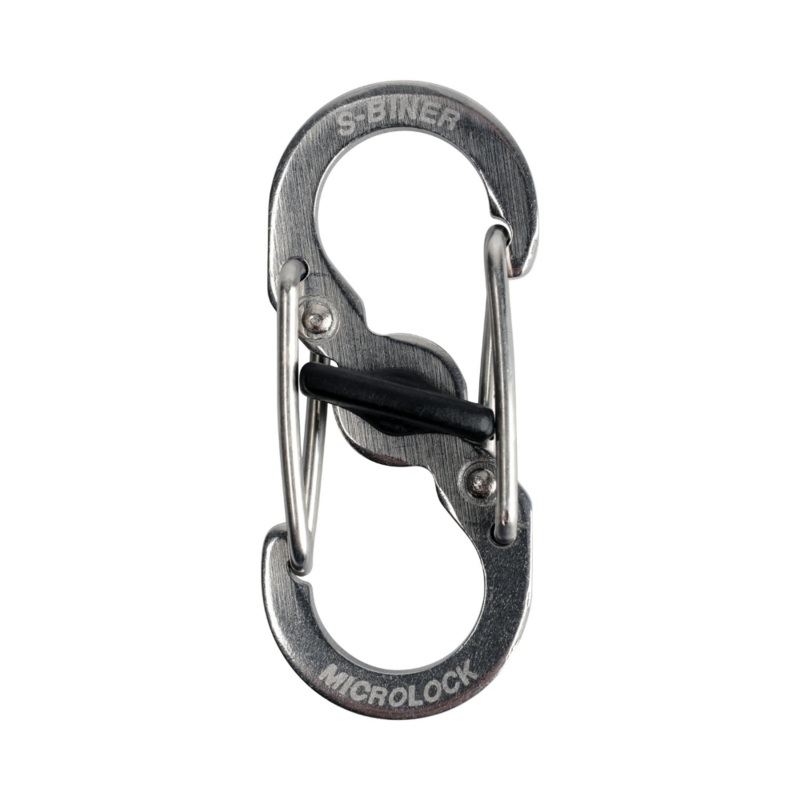 S-Biner Dog Tag Lock in Stainless Steel