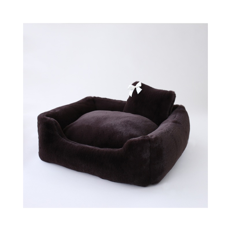 The Divine Dog Bed in Espresso (Custom/Direct-Ship) (Made in the USA)