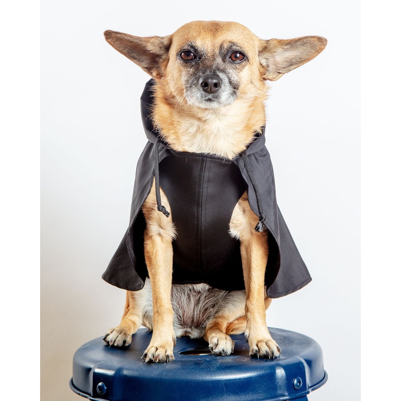 Action Jacket Pull-On Raincoat in Black (Made in the USA)