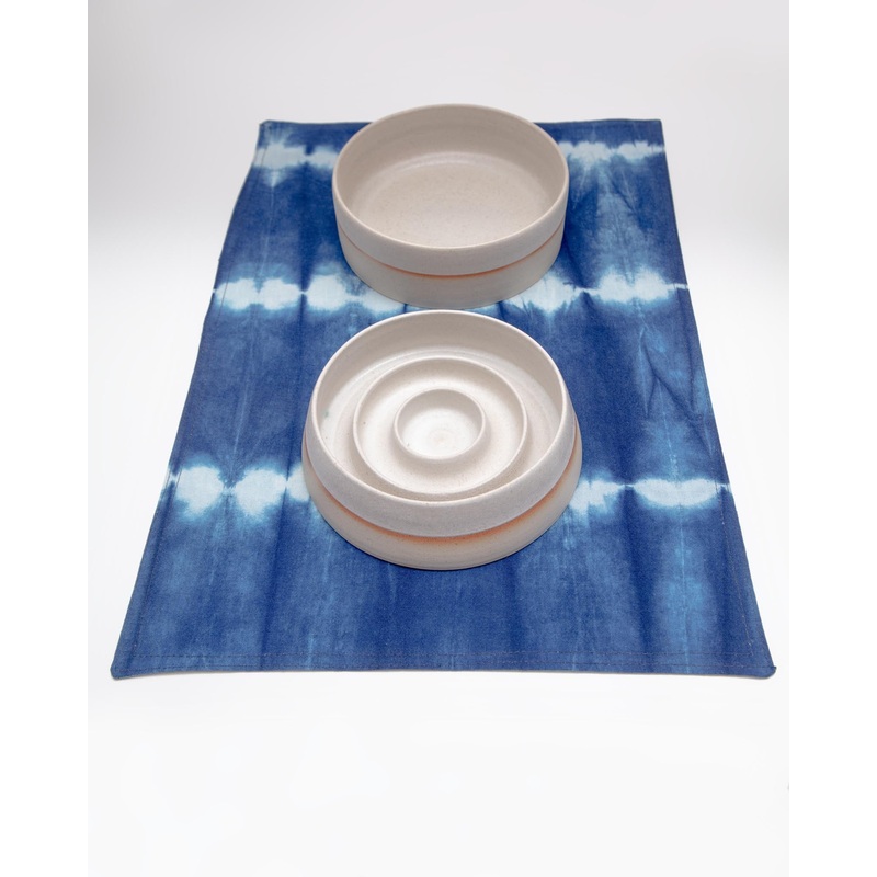 Alma De Ail Placemats in Blue Tie-Dye (FINAL SALE)