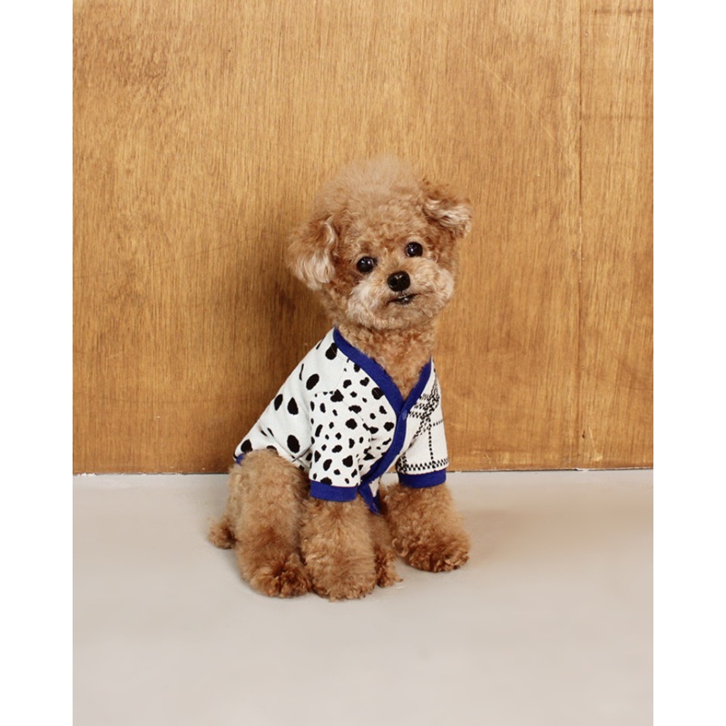 Dalmatian Dot Cardigan for Dogs (FINAL SALE)