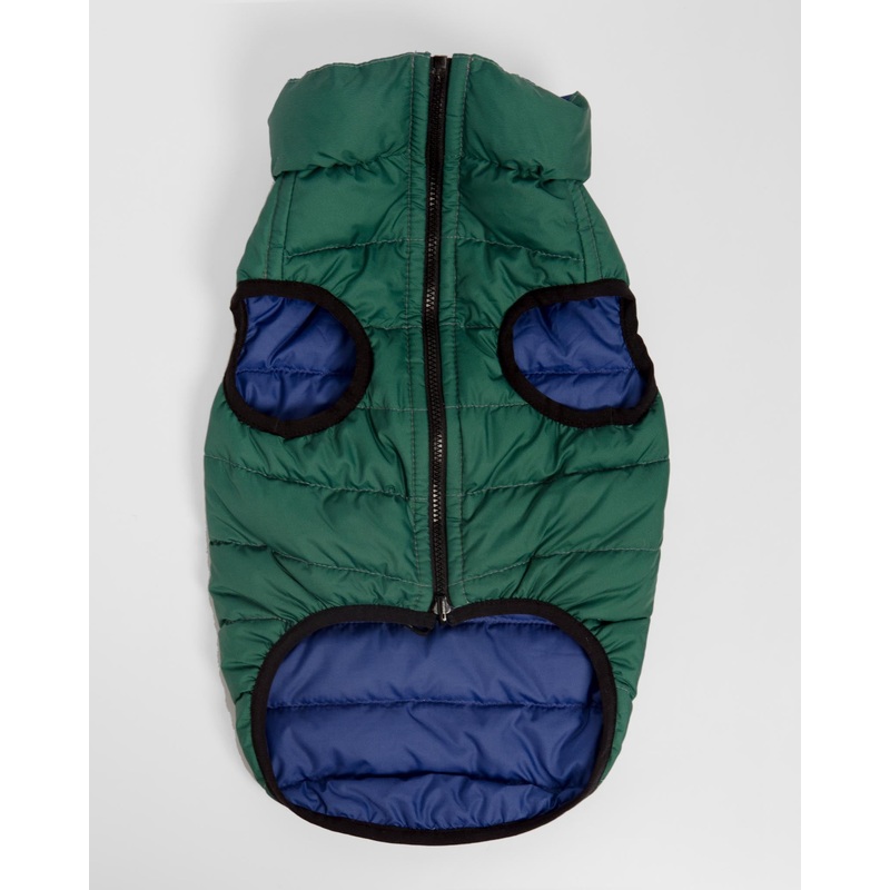 Reversible AiryVest in Evergreen + True Blue (DOG & CO. Exclusive)