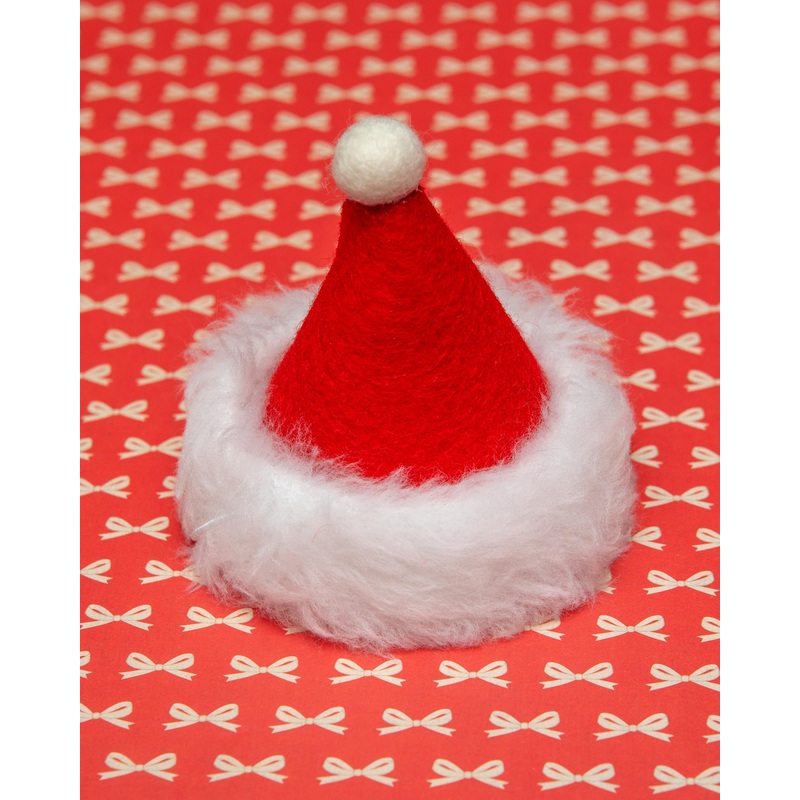 Santa Holiday Hat for Dogs & Cats (Made in the USA)