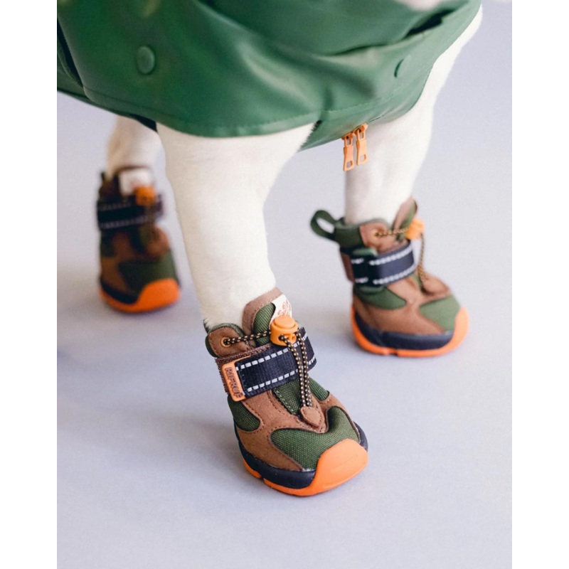 Apollo 1 – Waterproof Dog Boots in Beef & Broccoli (FINAL SALE)