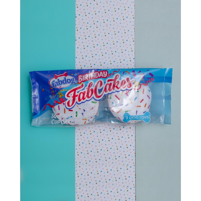 Birthday Fabcake Plush Dog Toy