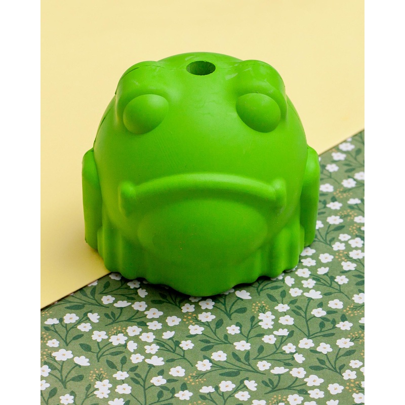 Bull Frog Tuff Chew & Treat Dispensing Dog Toy (Made in the USA)