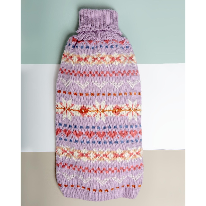 Lavender Sunrise Alpaca Blend Dog Sweater (FINAL SALE)