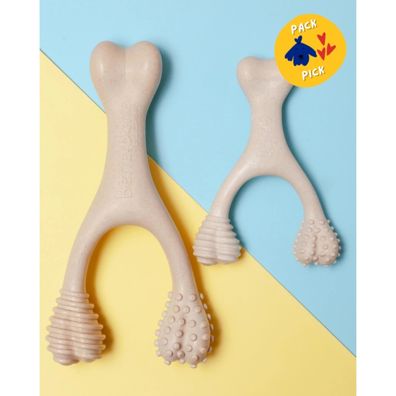 Natural Hypoallergenic Eco-Friendly Dog Chew Toy (Beef Flavor – Soft)
