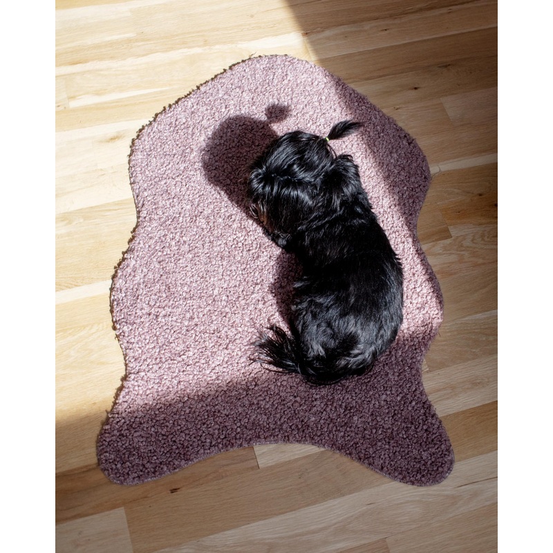 Sherpa Faux Fur Throw in Fawn (2’X3′)